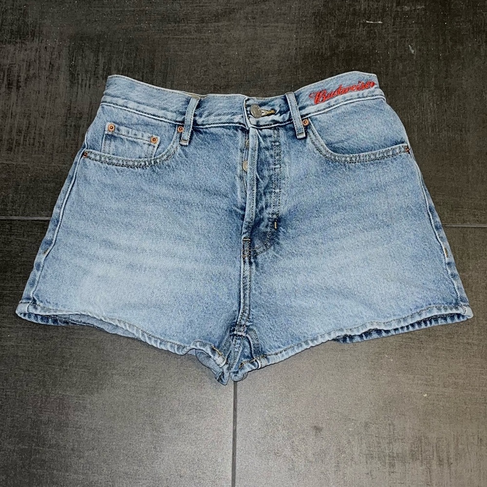 Budweiser Jean Shorts